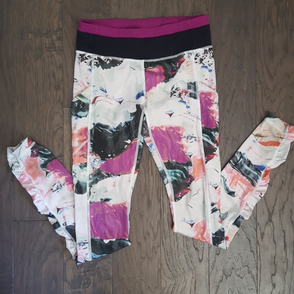 Lululemon Pigment Wave Speed Tights